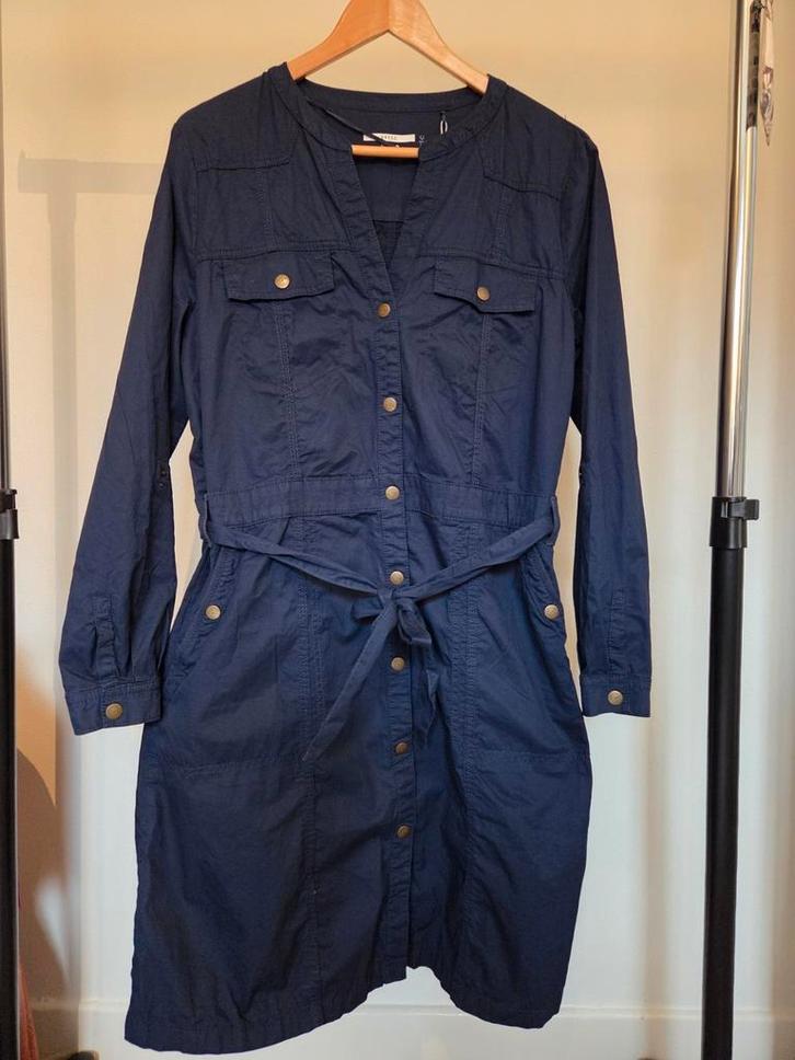 Donkerblauwe dames tuniek, Kleding | Dames, Blouses en Tunieken, Nieuw, Maat 46/48 (XL) of groter, Blauw, Ophalen of Verzenden