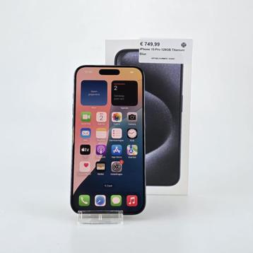 iPhone 15 Pro 128GB Titanium Blue beschikbaar voor biedingen