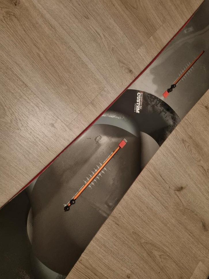 BURTON CUSTOM FLYING-V 156 SNOWBOARD, Sport en Fitness, Snowboarden, Gebruikt, Board, Ophalen of Verzenden