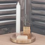 Marrakech Kandelaar met Amberblokje & Mini Rasp | Shape2you, Huis en Inrichting, Woonaccessoires | Kandelaars en Kaarsen, Ophalen of Verzenden