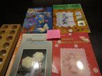 4 x Boeken Pergamano + 1 houten verf /inkt potten houder., Ophalen, Nieuw, Overige thema's, Overige typen