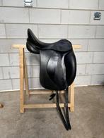 Spring en dressuurzadel, Dieren en Toebehoren, Paarden en Pony's | Zadels, Ophalen, Gebruikt, Springen