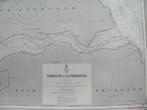 Kaart van Zeeland (Veregat en Zandkreek)., Boeken, Atlassen en Landkaarten, Ophalen of Verzenden, 1800 tot 2000, Nederland, Landkaart