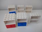 Lego nr 0250 vintage kastjes met lades, Gebruikt, Ophalen of Verzenden, Lego, Losse stenen