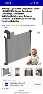 Twinky traphekje nieuw in de doos, Kinderen en Baby's, Traphekjes, Ophalen of Verzenden, Nieuw, Overige materialen, Oprolhekje