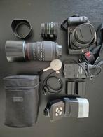 Pentax K10D Spiegelreflex Camera Set met 3 lenzen en flitser, Ophalen of Verzenden, Pentax
