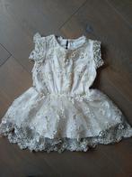 Le Chic jurkje met kant maat 80!, Kinderen en Baby's, Babykleding | Maat 80, Gebruikt, Meisje, Ophalen of Verzenden, Jurkje of Rokje