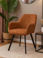 𝑷𝒂𝒍𝒆𝒓𝒎𝒐 𝒔𝒕𝒐𝒆𝒍, Huis en Inrichting, Stoelen, Bruin, Verzenden, Nieuw, Eén