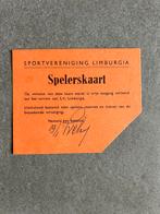 Limburgia spelerskaart 19 januari, Ophalen of Verzenden, Gebruikt, Overige binnenlandse clubs, Spelerskaart
