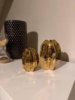 Set gouden vaasjes, Ophalen, Overige kleuren, Aardewerk of Porselein, Zo goed als nieuw