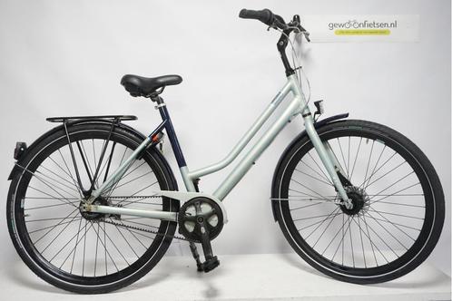 Refurbished Cortina Speed Blauw 51cm Dames fiets Belt, Fietsen en Brommers, Fietsen | Dames | Damesfietsen, Zo goed als nieuw