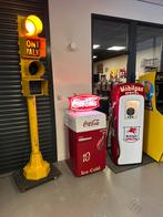 Prachtige koelkast met vriesvak uit de jaren 50 Coca Cola