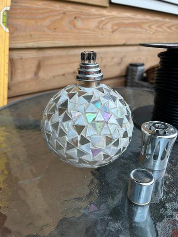Lampair geurbrander millefiori mozaïek steentje parelmoer beschikbaar voor biedingen