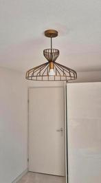 Mooie gouden hanglamp, Ophalen of Verzenden, Zo goed als nieuw, Metaal, Modern