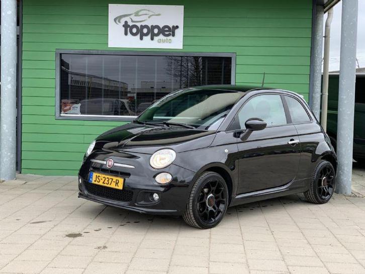 Fiat 500 1.2 Lounge | 500S | Sport | Airco |, Auto's, Fiat, Bedrijf, Te koop, ABS, Airbags, Alarm, Centrale vergrendeling, Elektrische buitenspiegels