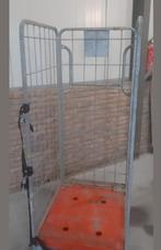 Rolcontainer 3-heks met rem, transportkar, 100 liter of meer, Ophalen, Transportkar