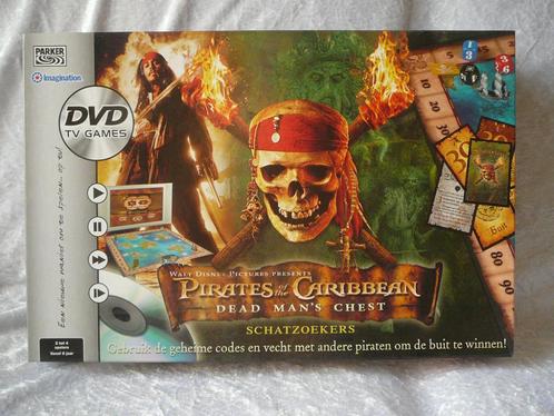 zgan. Spel Pirates of the Caribbean, schatzoekers + spel DVD, Hobby en Vrije tijd, Gezelschapsspellen | Bordspellen, Zo goed als nieuw