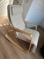 Schommelstoel beige, Huis en Inrichting, Fauteuils, Ophalen, Zo goed als nieuw, 75 tot 100 cm, 50 tot 75 cm
