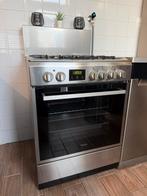 Whirlpool ACMT6332-IX-3 4-pits gasfornuis met oven, Ophalen, Gebruikt, Hete lucht, 60 cm of meer