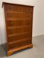 Klassieke houten ladekast met veel opbergruimte, Ophalen, Gebruikt, 100 tot 150 cm, 50 tot 100 cm