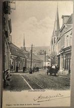 Enschede Oldenzaalsche straat | Uitg. van den Broek & Adolfs, Verzamelen, Ansichtkaarten | Nederland, Verzenden, Voor 1920, Gelopen