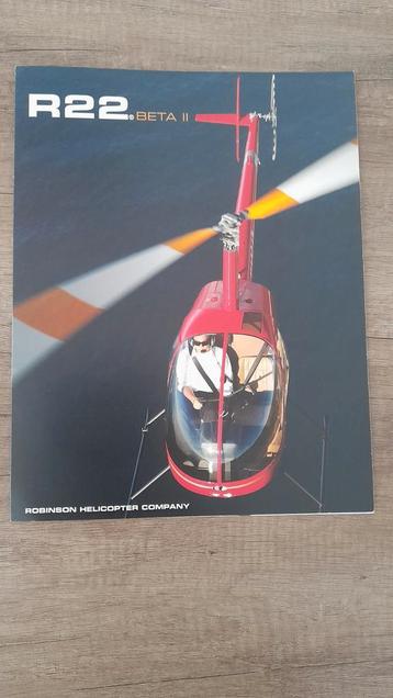Robinson Helicopter Brochures R22 BETA ll / R44 Raven beschikbaar voor biedingen