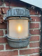 Vintage Scheepslamp Koper, Huis en Inrichting, Lampen | Wandlampen, Ophalen of Verzenden, Gebruikt, Metaal