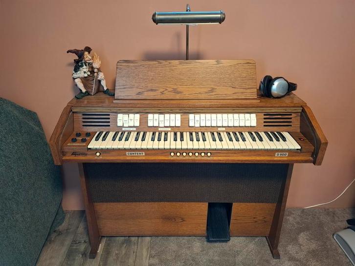 content orgel D 900  met bank lamp en hoofdtelefoon., Muziek en Instrumenten, Orgels, Gebruikt, Orgel, 1 klavier, Ophalen