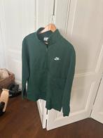 Nike groene half zipper sweater, trui met rits, vest, M/L, Kleding | Heren, Truien en Vesten, Maat 48/50 (M), Nike, Ophalen of Verzenden