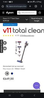 Dyson V11 Total Clean, Ophalen of Verzenden, Nieuw, Minder dan 1200 watt, Stofzuiger