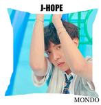 jhope j-hope kussenhoes bts sweet dreams zzz remixecd album, Huis en Inrichting, Ophalen of Verzenden, Nieuw, Blauw, Vierkant
