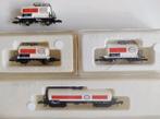 MÄRKLIN Z mini-club ketelwagens ESSO, Wisselstroom, Wagon, Ophalen of Verzenden, Zo goed als nieuw