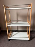 Theewagen met 3 planken, Huis en Inrichting, Ophalen, Met plank(en), Gebruikt, 50 tot 100 cm