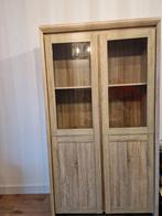 Vitrinekast 180x100 cm en 40cm diep, Huis en Inrichting, Kasten | Vitrinekasten, Ophalen, Met deur(en), 100 tot 150 cm, Zo goed als nieuw