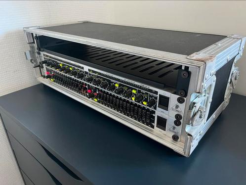3U Flightcase + Behringer Composer + Behringer Ultragraph, Muziek en Instrumenten, Effecten, Gebruikt, Volume, Equalizer, Compressor
