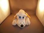 Neckermann Nederland hond vintage crème bruin zwart velours, Ophalen of Verzenden, Gebruikt, Hond
