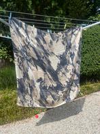 Prachtige zeer grote zijden shawl / stola  Pauw Amsterdam, Ophalen of Verzenden, Zo goed als nieuw