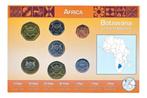 Botswana Muntset Pula/Thebe, Postzegels en Munten, Munten | Afrika, Ophalen of Verzenden, Overige landen, Setje