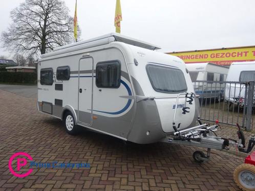 Eriba Feeling 425 Met Vaste Luifel en Fietsendrager, Caravans en Kamperen, Caravans, Bedrijf, tot en met 4, 750 - 1000 kg, Eriba