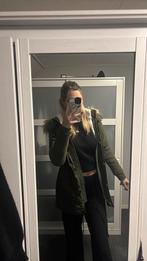 Groene Hollister jas, Ophalen of Verzenden, Zo goed als nieuw, Groen
