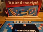 Board-script letterspel, Ophalen of Verzenden, Gebruikt