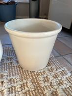 grote aardewerk plantenpot, Tuin en Terras, Ophalen, Rond, Zo goed als nieuw, Aardewerk