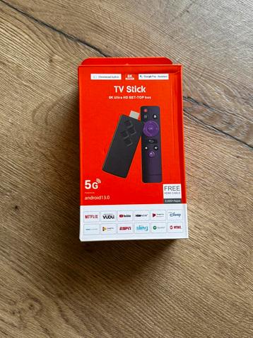 Nieuwe 8k TV Stick - Android 13 / Chromecast / Google beschikbaar voor biedingen