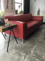 Leolux Pode edit leer, Huis en Inrichting, Ophalen, Design, Driepersoons, Zo goed als nieuw