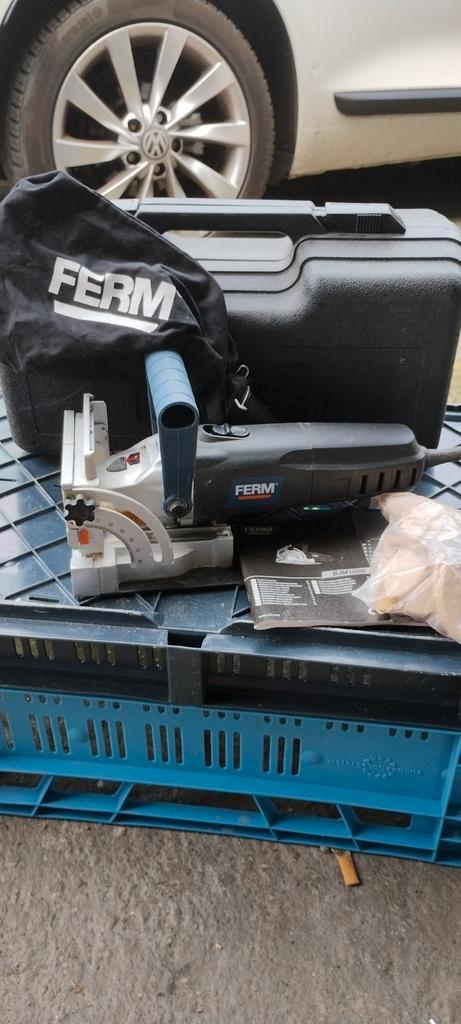 Ferm lamellenfrees koekie frees in zeer goede staat, Doe-het-zelf en Verbouw, Gereedschap | Overige machines, Zo goed als nieuw