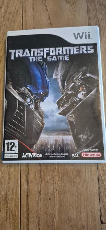 Wii spel Transformers The Game beschikbaar voor biedingen