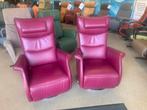 Prominent set relaxfauteuil relax stoel gratis bezorgd, Huis en Inrichting, Fauteuils, Ophalen of Verzenden, Nieuw, Leer