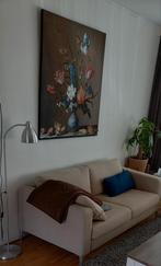 Wisseldoek 'Werk aan de Muur' zonder frame 95x120, Antiek en Kunst, Ophalen of Verzenden