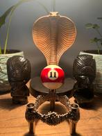 Vintage biljartbal nummer 11 met gebruikerssporen, Antiek en Kunst, Ophalen of Verzenden