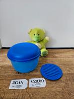 Tupperware zgan slabol / knappervers blauw, Ophalen of Verzenden, Zo goed als nieuw, Blauw, Bak of Kom